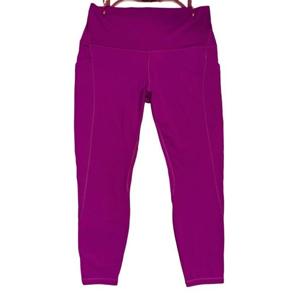 lululemon All The Right Places Crop II Workout Legging Regal Plum Purple Size 12 - Picture 2 of 12